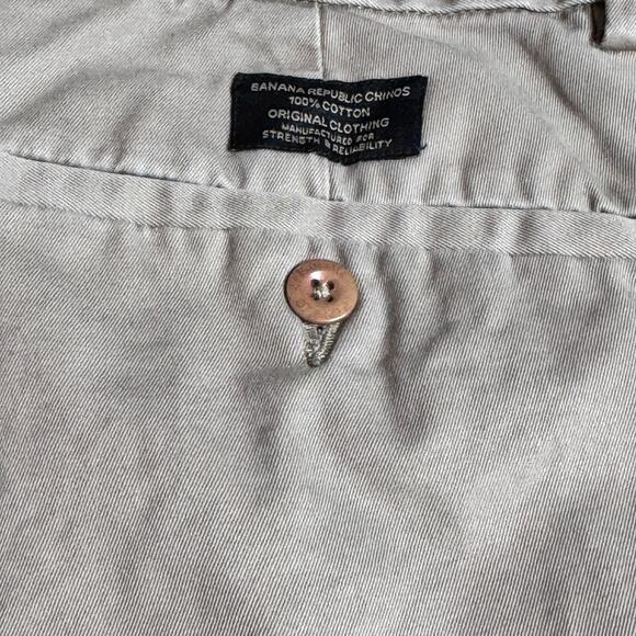 Men's Lot Shorts Pants Dressy Preppy sz 32 & 33 J. Crew & Banana Republic Khaki - Picture 7 of 7